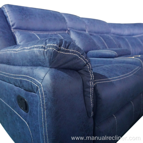 Wholesale Science and Technology Cloth Corner Recliner Sofa